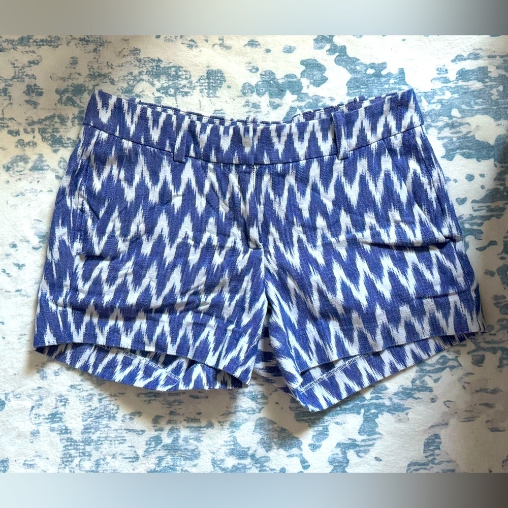 J. CREW Ikat shorts